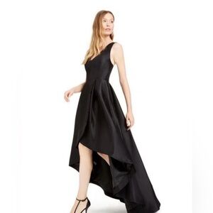 Calvin Klein Black High-Low Dress